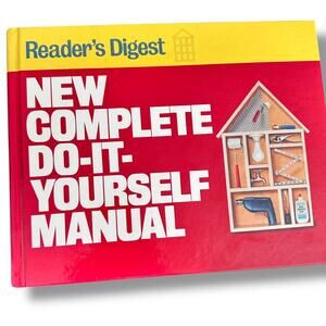 1990s Vintage Reader's Do - It Yourself Manual - hardback reference book